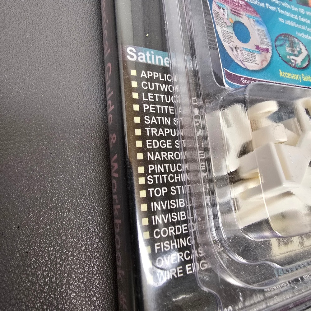 Creative Feet Special 2 Sewing Accessory W/ Snap-on Adapters & 2 DVD's Bernina - Picture 8 of 12